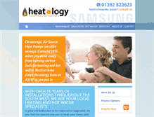 Tablet Screenshot of heatology.co.uk